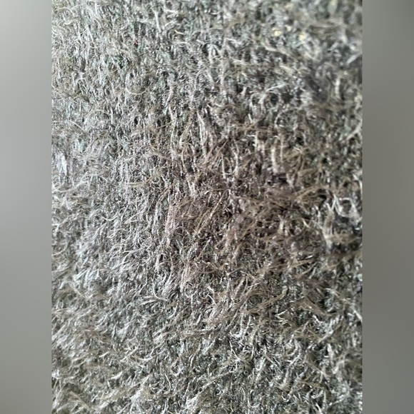 Vertigo NWT Black Fuzzy Sweater with Sequin Details - Picture 5 of 8